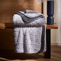 Teddy Bear Extra Cosy Marl Throw | Dunelm