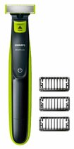 Триммер Philips OneBlade QP2520/20 черный/салатовый