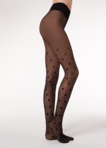 Колготки в горошек