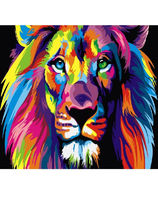 Картина Радужный лев