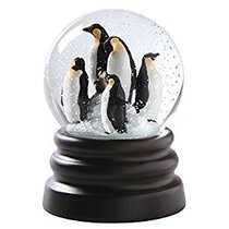 Musical Snow Globe Penguins