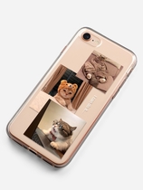 Силиконовый чехол с котом